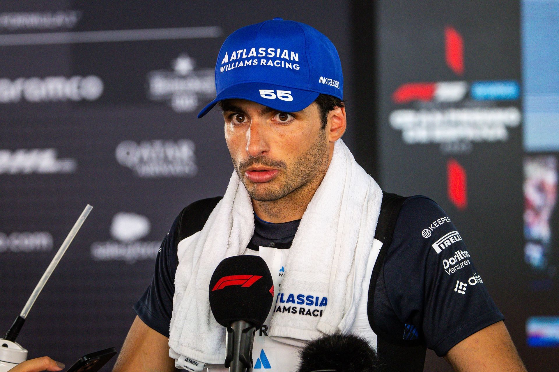 Carlos Sainz at the F1 Grand Prix of Spain - Source: Getty